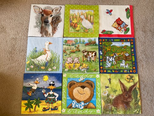 Verschiedene servietten pack - verschiedene,