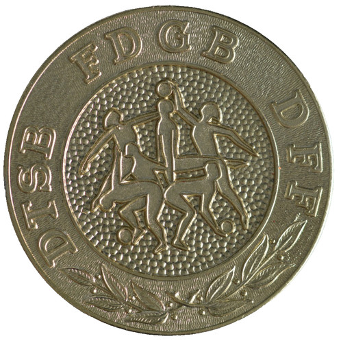 Ddr medaille olympia - olympia, fdgb