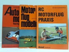 Automodelle ferngesteuert / Motorflugmodelle / RC Motorflug Praxis. 3 Bände