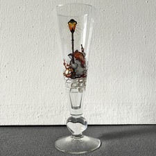 Alex Cartoon Sekt Glas Unbenutzt Verkerke 1995 Elefant Katze Maus Herz Comic