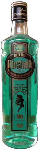 Absinth green tree - green,