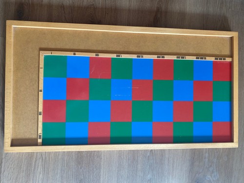 Großes multiplikationsbrett - großes,