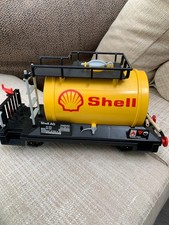 LGB Playmobil 4107 Shell Kesselwagen, Tankwaggon, Waggon, Tankanhänger, original