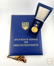 Ddr fdj artur - ddr, artur-becker-medaille