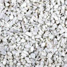 Zierkies 25 kg Carrara Weiß