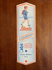 Lesezeichen mit Lineal Werbung