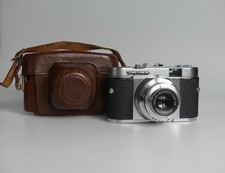 Kamera VOIGTLÄNDER VITO B mit Tasche / Deko Mid-century 50er Jahre Vintage