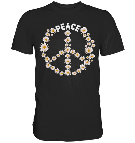Peace gänseblümchen shirt - peace,