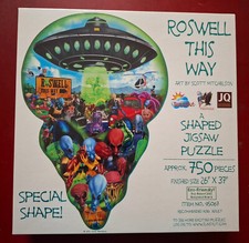 Puzzle Silhouette Roswell this