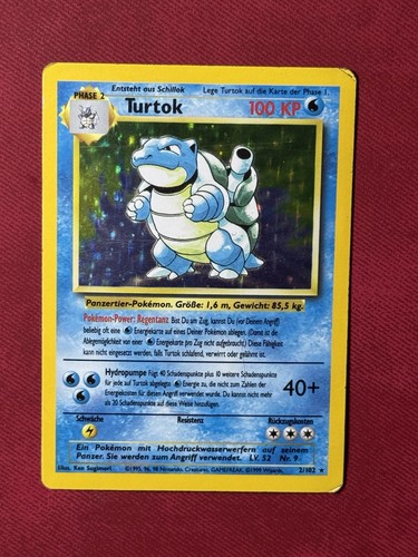 Turtok base set - set, holo