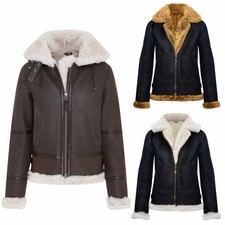 Fliegerlederjacke Damen aus