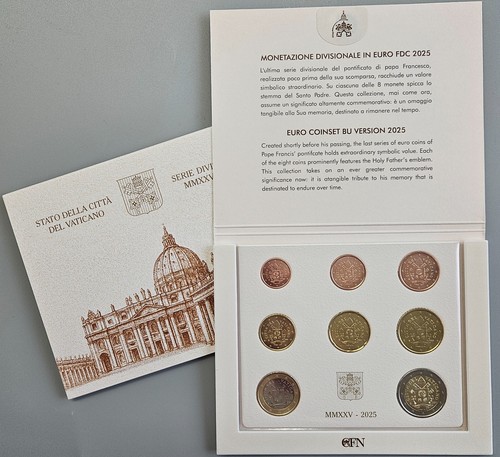 Vatikan kms 2025 - 2025, euro