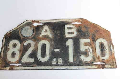 Altes motorrad nummernschild - motorrad,
