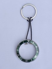 Schlüsselanhänger im Kermit Submariner Lünette Bezel Inlay Style