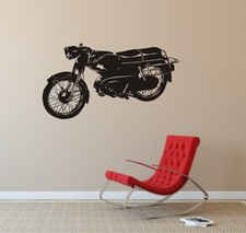 Kult motorrad wandtattoo - motorrad,