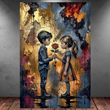 Leinwand bild xxl abstrakt - leinwand,