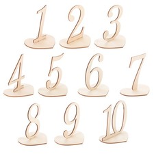  10 Pcs Tischzahlen