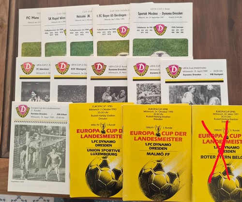 Stadionheft programme dynamo - stadionheft,,