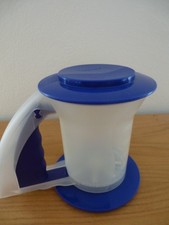 Tuppeware Rucki-Zucki D 26 Puderzuckerstreuer blau