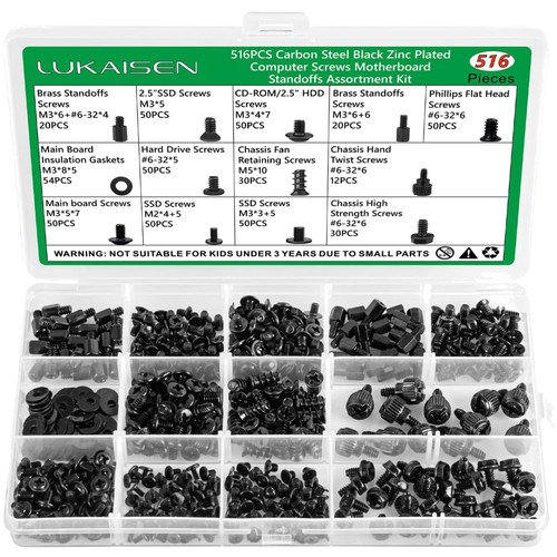 Schrauben set 516 teile - pc,