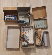 Konvolut alter Märklin Signale mit Zubehör, Spur H0, alles in OVP