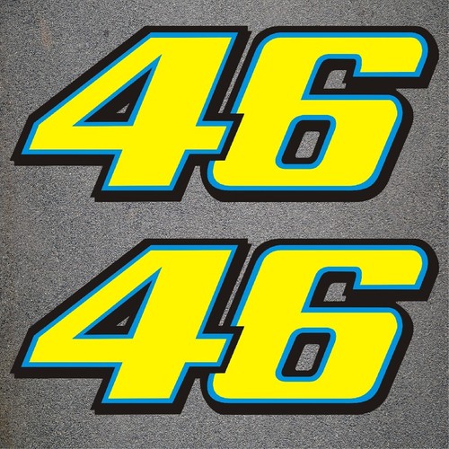 Valentino rossi aufkleber - valentino, 46