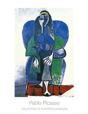 Pablo Picasso «FEMME ASSISE A