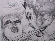 comic original zeichnung