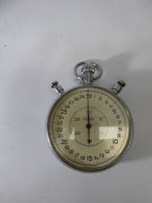 Slava Schleppzeiger Stoppuhr 65mm / Rattrapante Stopper mechanisch russisch