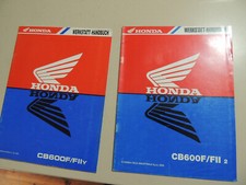 HONDA CB 600 F F2 Hornet 2000-2002 Werkstatthandbuch Ergänzung (Heft)