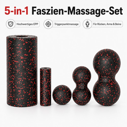 Tlg faszienrollen massage - 5-tlg,