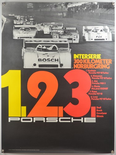 Plakat poster porsche 917 - poster, 917-10