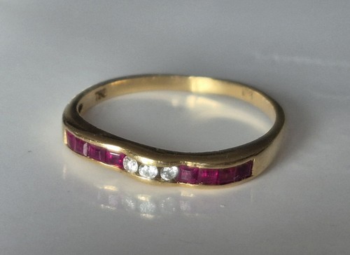 Ring aus 750 gold mit - ring,