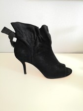 Echte Veloursleder ankle boots Peeptoe H&M Neu! Größe 41 Sommer Stiefelette