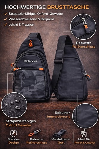 Ridecore sling bag - ridecore,