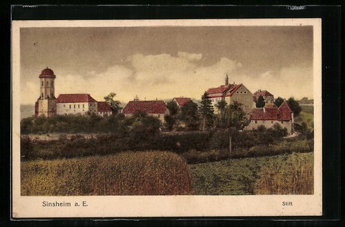 Ansichtskarte sinsheim e - sinsheim,