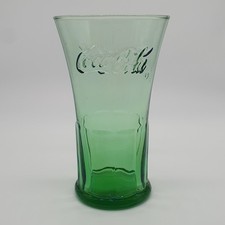Coca-Cola Pint Glas Grün McDonalds 2008 Gebraucht