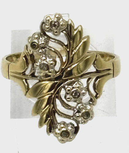 Jugendstil ring 333 - jugendstil,