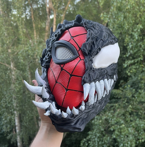 Spider man venom vollkopfmaske - spider-man/venom,