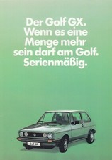 VW GOLF GX I 1 Sondermodell