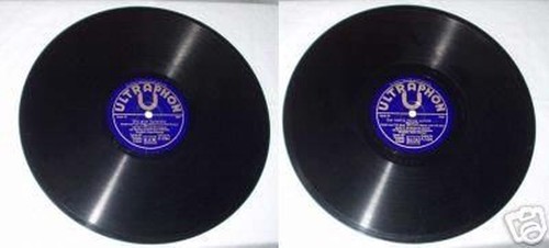 Schellack platte ultraphon - schellack,