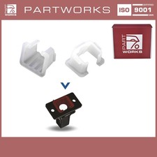 Rubber insert rear lock for