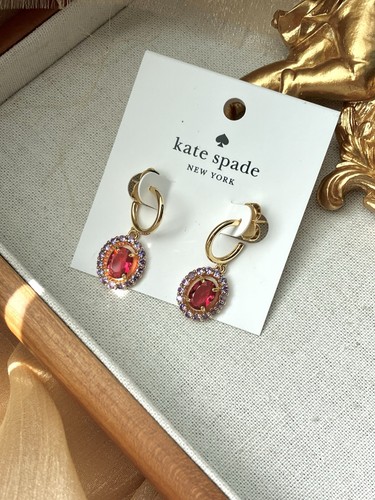 Kate spade zirconia oval - spade,
