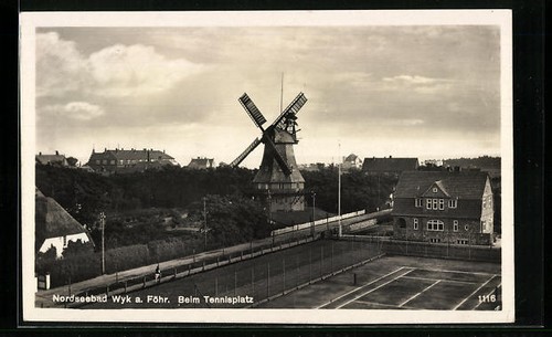 Ansichtskarte wyk föhr - a.,
