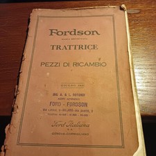 ERSATZTEILE ED. 1931 - Fordson