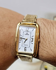 Lorus Tank Watch White Dial