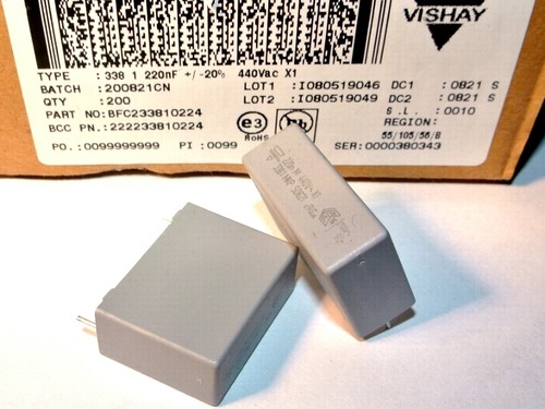 440 vac vishay - uf,