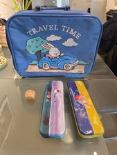 Kinder Koffer Stifte Box Milchzähne Würfel Diddl Travel Time theia Gramma's Bust