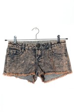 VANILLA STAR Jeansshorts Damen Kurze Hose Gr. DE 36 braun Casual-Look