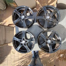 Alufelgen 4 original Aluminiumfelgen (7x17) für Skoda Yeti 5L